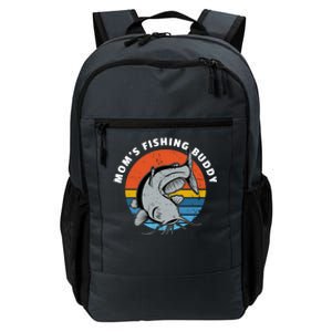 Mom's Fishing Buddy Catfish Graphic Gift Daily Commute Backpack