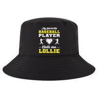 My Favorite Baseball Player Calls Me Lollie Mother's Day Cool Comfort Performance Bucket Hat