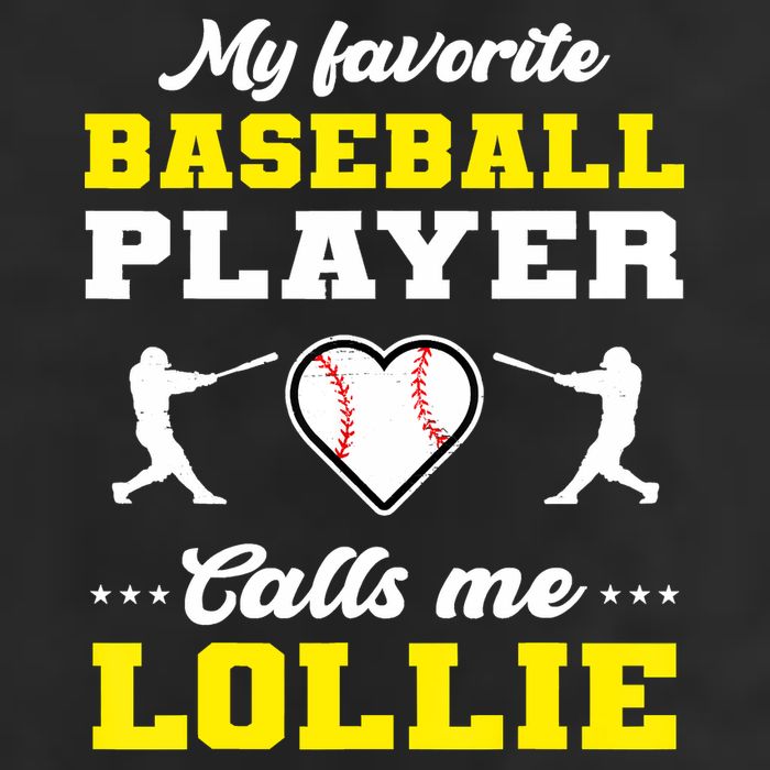 My Favorite Baseball Player Calls Me Lollie Mother's Day Cool Comfort Performance Bucket Hat