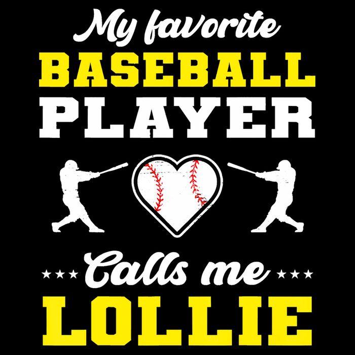 My Favorite Baseball Player Calls Me Lollie Mother's Day Impact Tech Backpack