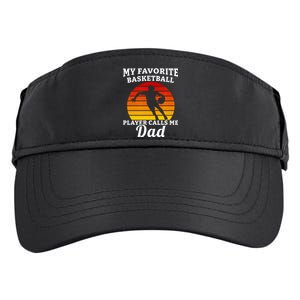 My Favorite Basketball Player Calls Me Dad Basketball Player Adult Drive Performance Visor