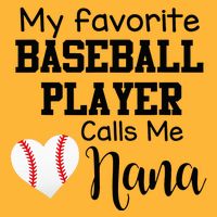 My Favorite Baseball Player Calls Me Nana Pom Pom 12in Knit Beanie