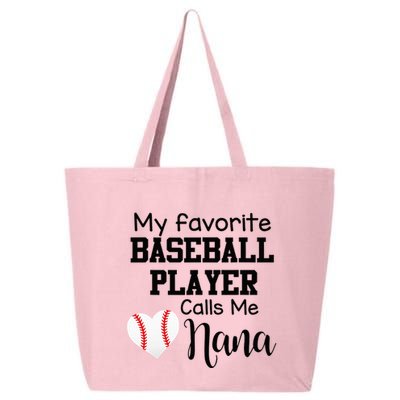 My Favorite Baseball Player Calls Me Nana 25L Jumbo Tote