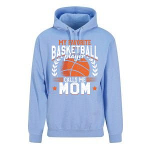 My Favorite Basketball Player Calls Me Mom Basketball Great Gift Unisex Surf Hoodie