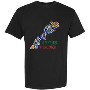 Moroccan Flag Backsplash Tile Moroccan Zellige Tile Garment-Dyed Heavyweight T-Shirt