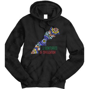 Moroccan Flag Backsplash Tile Moroccan Zellige Tile Tie Dye Hoodie