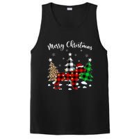 Matching Family Buffalo Plaid Rottweiler Dog Christmas PosiCharge Competitor Tank