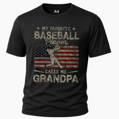 My Favorite Baseball Player Calls Me Grandpa FatherS Day Performance Shirt