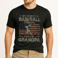My Favorite Baseball Player Calls Me Grandpa FatherS Day Performance Shirt