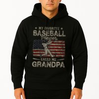 My Favorite Baseball Player Calls Me Grandpa FatherS Day Hoodie