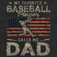 My Favorite Baseball Player Calls Me Dad FatherS Day Cool Comfort Performance Bucket Hat