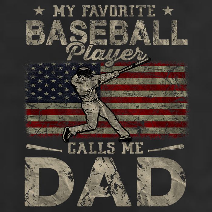 My Favorite Baseball Player Calls Me Dad FatherS Day Cool Comfort Performance Bucket Hat