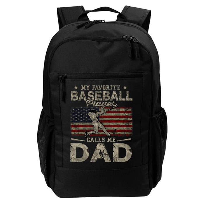 My Favorite Baseball Player Calls Me Dad FatherS Day Backpack