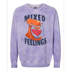 Mixed Feelings Baking Colorblast Crewneck Sweatshirt