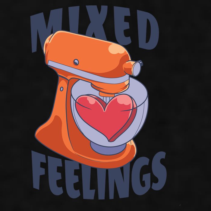 Mixed Feelings Baking Ladies PosiCharge Tri-Blend Wicking Tank