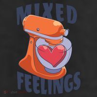 Mixed Feelings Baking 7 Panel Mesh Trucker Snapback Hat
