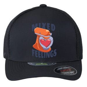 Mixed Feelings Baking Flexfit Unipanel Trucker Cap