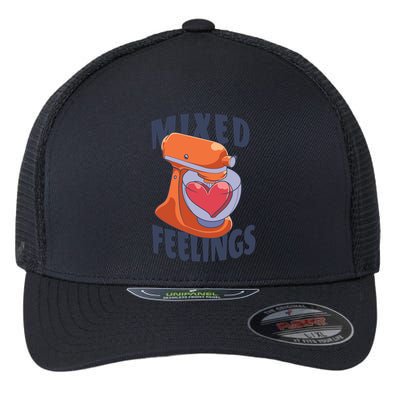 Mixed Feelings Baking Flexfit Unipanel Trucker Cap