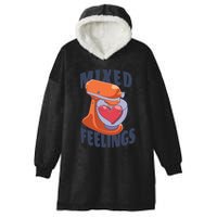 Mixed Feelings Baking Hooded Wearable Blanket