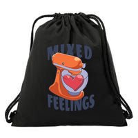Mixed Feelings Baking Drawstring Bag