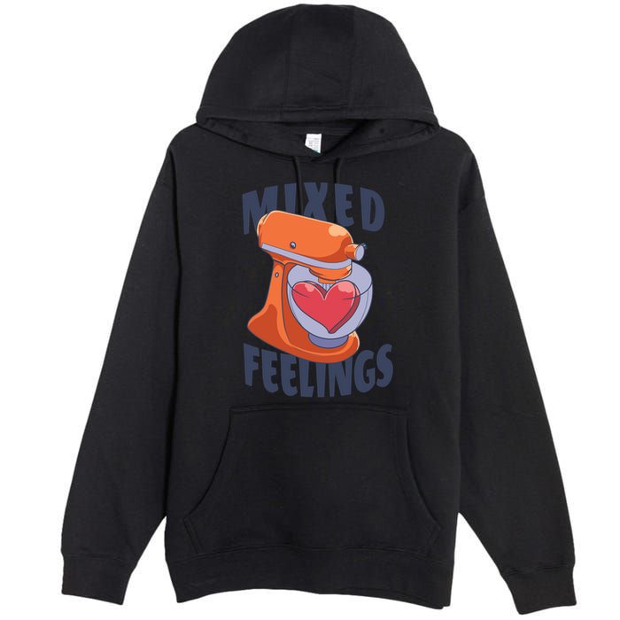 Mixed Feelings Baking Premium Pullover Hoodie