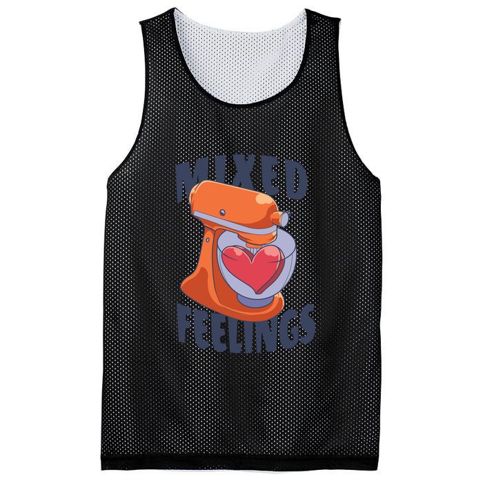 Mixed Feelings Baking Mesh Reversible Basketball Jersey Tank