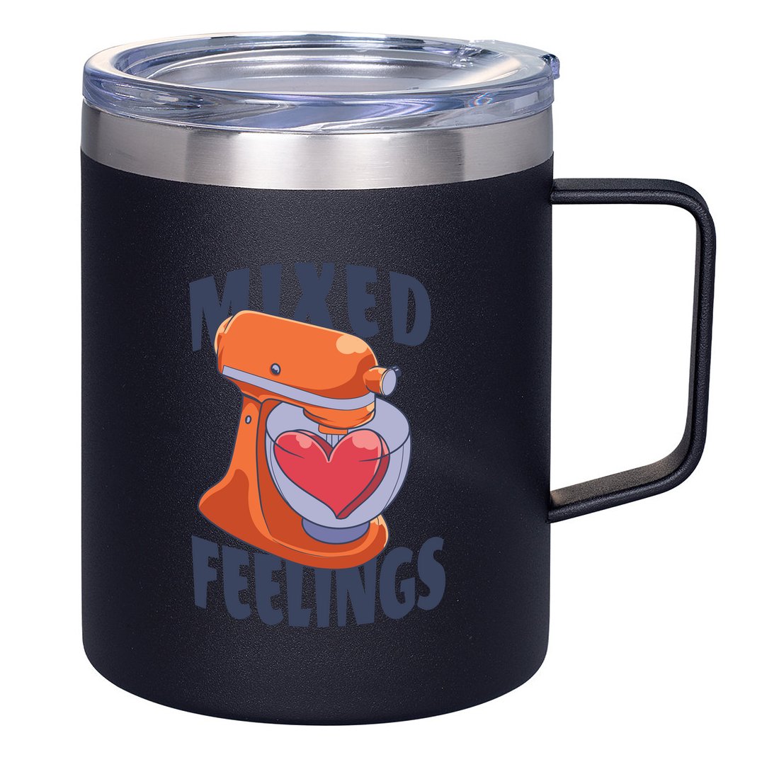 Mixed Feelings Baking 12oz Stainless Steel Coffee Mug