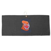 Mixed Feelings Baking Large Microfiber Waffle Golf Towel