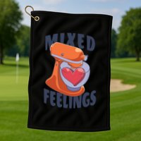 Mixed Feelings Baking Golf Towel