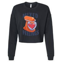Mixed Feelings Baking Cropped Pullover Crew