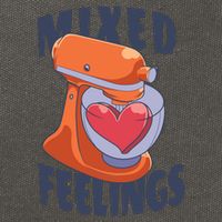 Mixed Feelings Baking Cotton Canvas Backpack