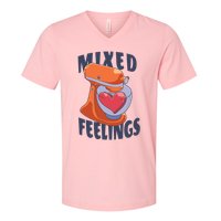 Mixed Feelings Baking V-Neck T-Shirt