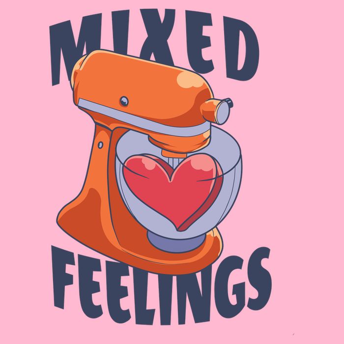 Mixed Feelings Baking Mousepad