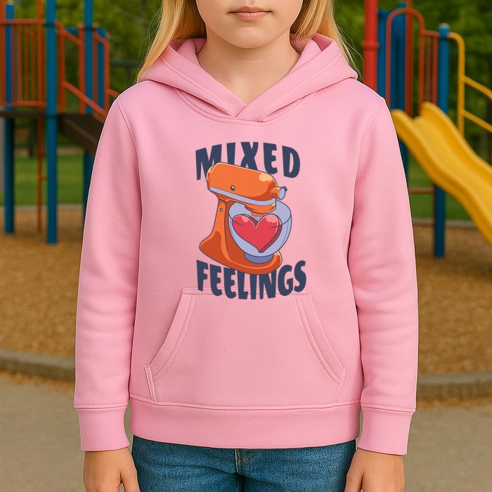 Mixed Feelings Baking Kids Hoodie