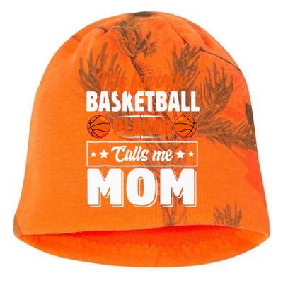 My Favorite Basketball Player Calls Me Mom For Mother's Day Kati - Camo Knit Beanie