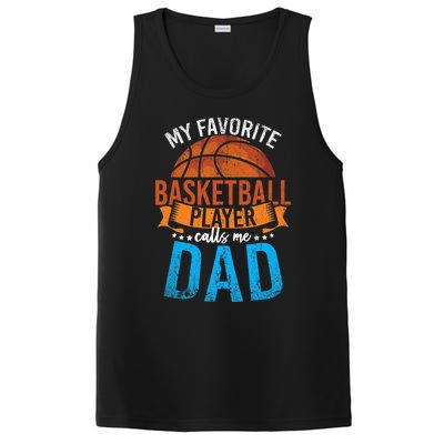 My Favorite Basketball Player Calls Me Dad Basketball PosiCharge Competitor Tank