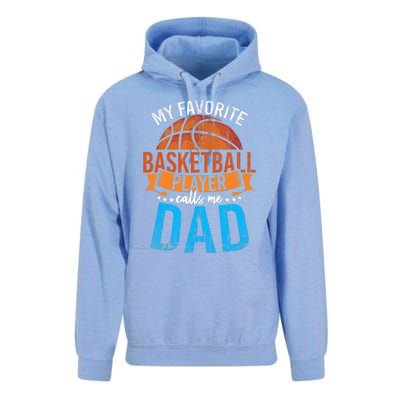 My Favorite Basketball Player Calls Me Dad Basketball Unisex Surf Hoodie