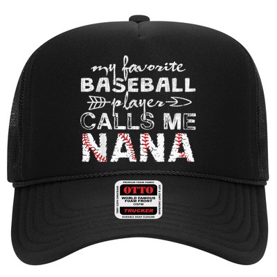 My Favorite Baseball Player Calls Me Nana Shirt, Mother Day Hat