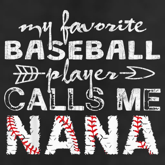 My Favorite Baseball Player Calls Me Nana Shirt, Mother Day Golf Towel