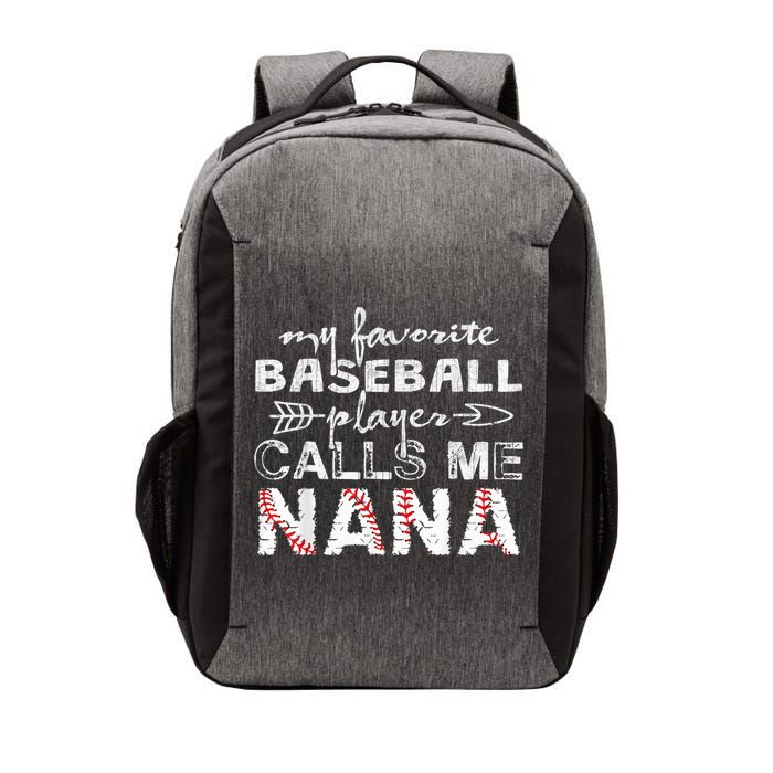 My Favorite Baseball Player Calls Me Nana Shirt, Mother Day Vector Backpack
