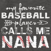 My Favorite Baseball Player Calls Me Nana Shirt, Mother Day Vector Backpack