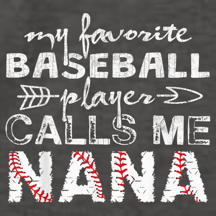 My Favorite Baseball Player Calls Me Nana Shirt, Mother Day Vector Backpack