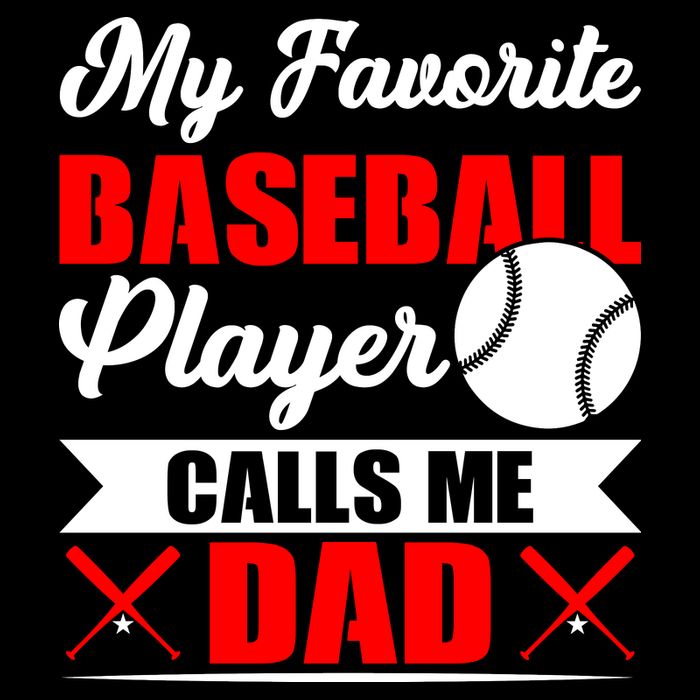 My Favorite Baseball Player Calls Me Dad Funny Baseball Dad Impact Tech Backpack