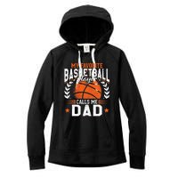 My Favorite Basketball Player Calls Me Dad Basketball Women's Fleece Hoodie