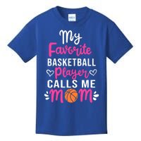 My Favorite Basketball Player Calls Me Mom Mothers Day Cute Gift Kids T-Shirt