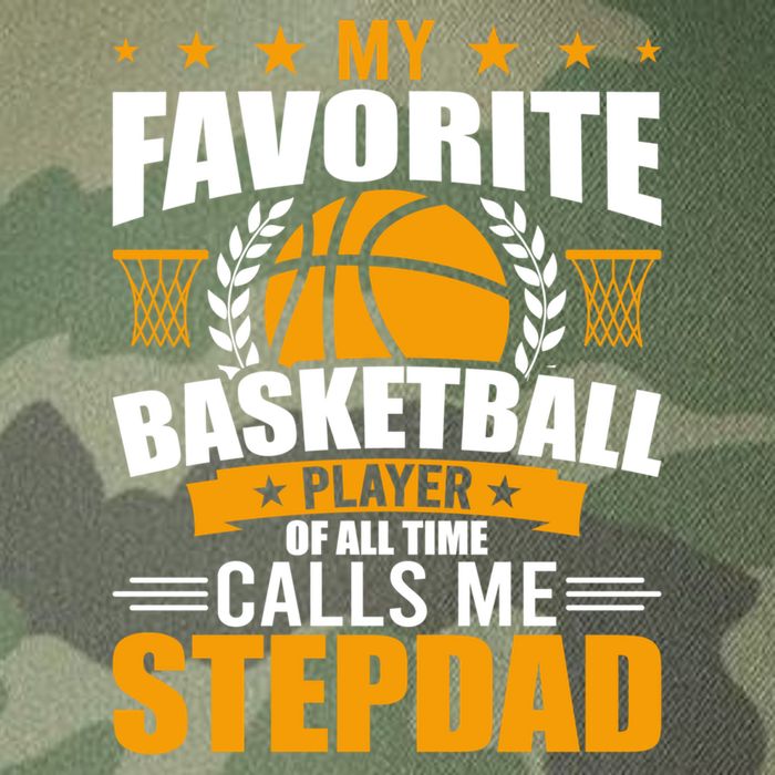 My Favorite Basketball Player Calls Me Stepdad Gift Legacy Tie Dye Trucker Hat