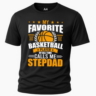 My Favorite Basketball Player Calls Me Stepdad Gift Performance Shirt