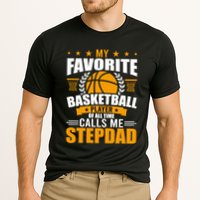 My Favorite Basketball Player Calls Me Stepdad Gift Performance Shirt