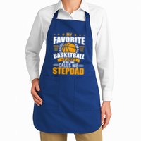 My Favorite Basketball Player Calls Me Stepdad Gift Apron