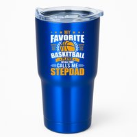 My Favorite Basketball Player Calls Me Stepdad Gift Tumbler